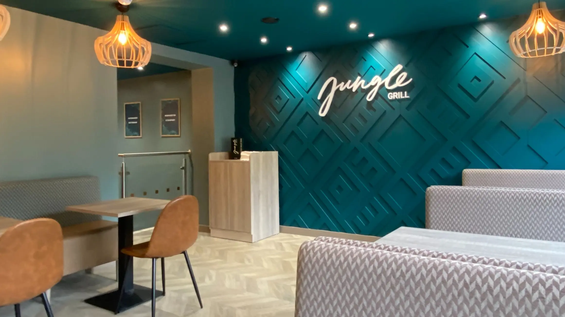 Jungle Grill Interior Design Manchester